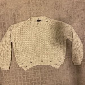 Women’s Large Cropped Turkish Sweater
